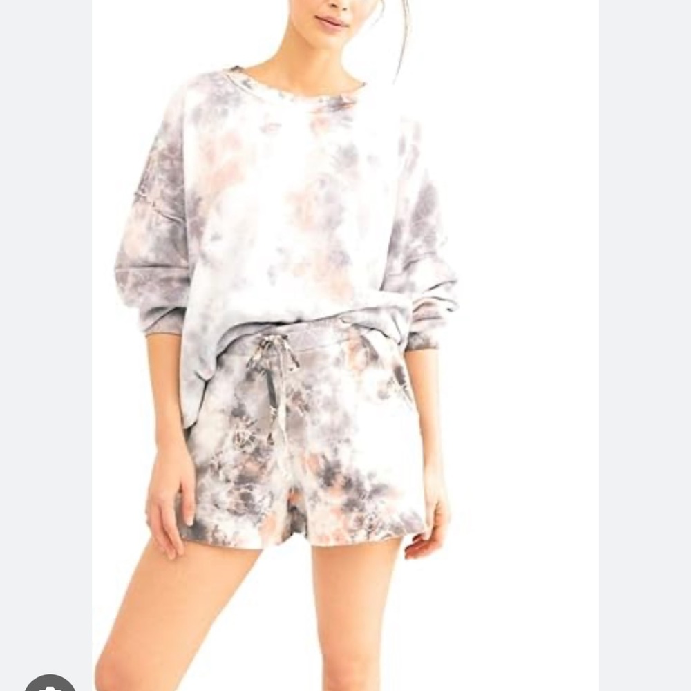 Free people, Kelly washed set coral size small